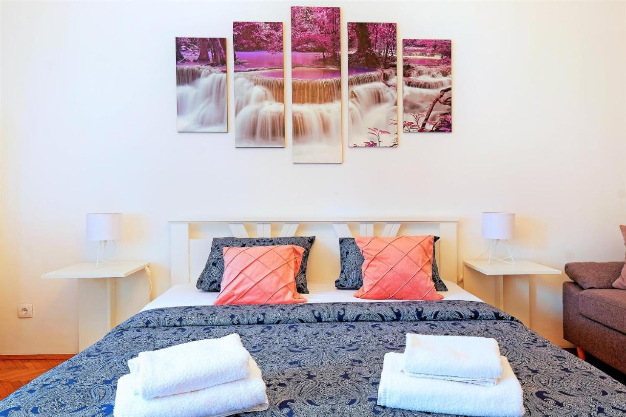 Zen City Center Apartment & Garage Nearby Belgrado Exterior foto